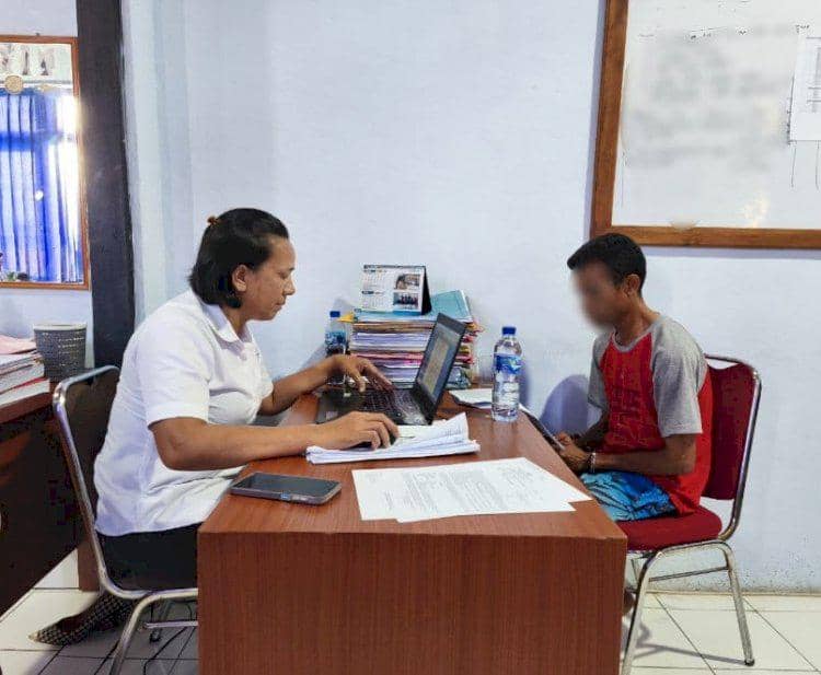 Pria di Kupang tikam pacar karena cemburu. (Dok Polresta Kupang Kota)