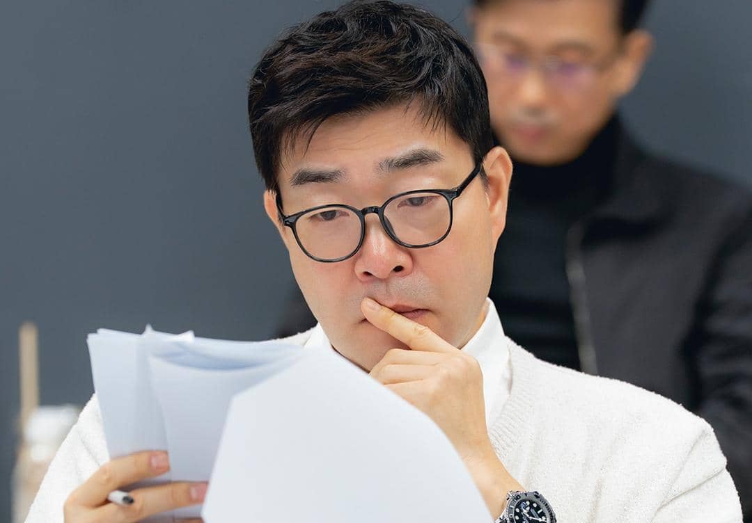 Son Hyun Joo di pembacaan naskah drama Reborn Rookie