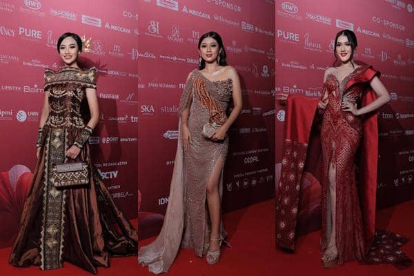 10 Evening Gown Puteri Indonesia 2026,  Elegan dan Glamor!