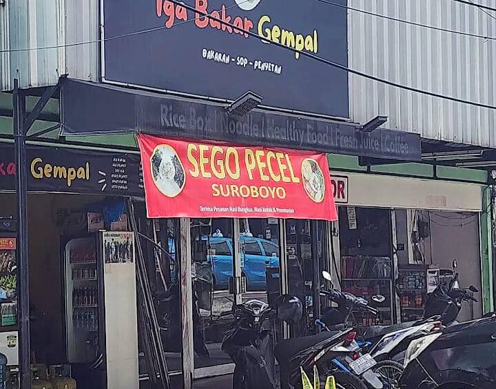 Sego Pecel Suroboyo Cak Mail, Jakarta Selatan