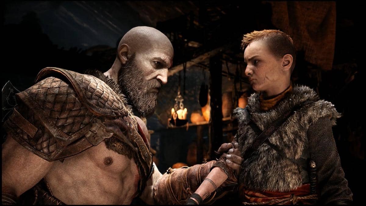Kratos dan Atreus di God of War 