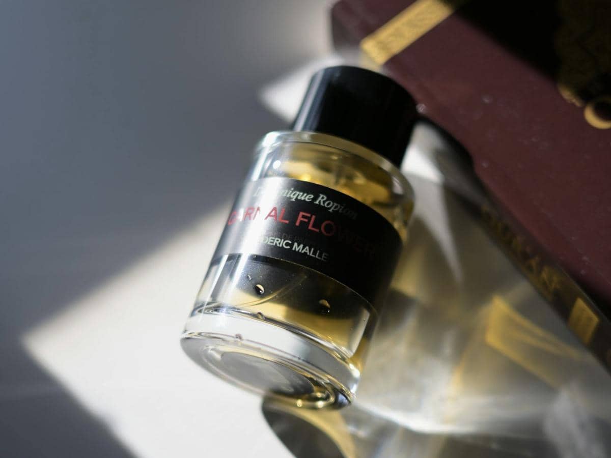 ilustrasi parfum aroma oriental dan spicy