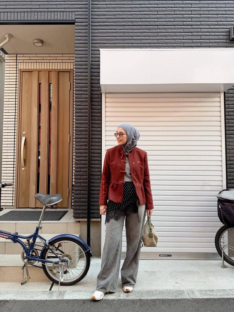 OOTD Mega Iskanti saat liburan