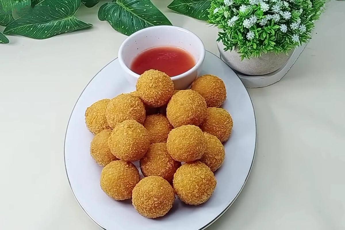 ilustrasi bitterballen ayam