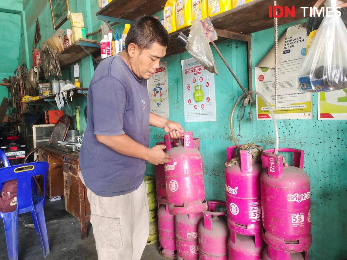 Kurang Laku dan Harga Tinggi, Pedagang Ogah Jual Gas Elpiji Nonsubsidi  
