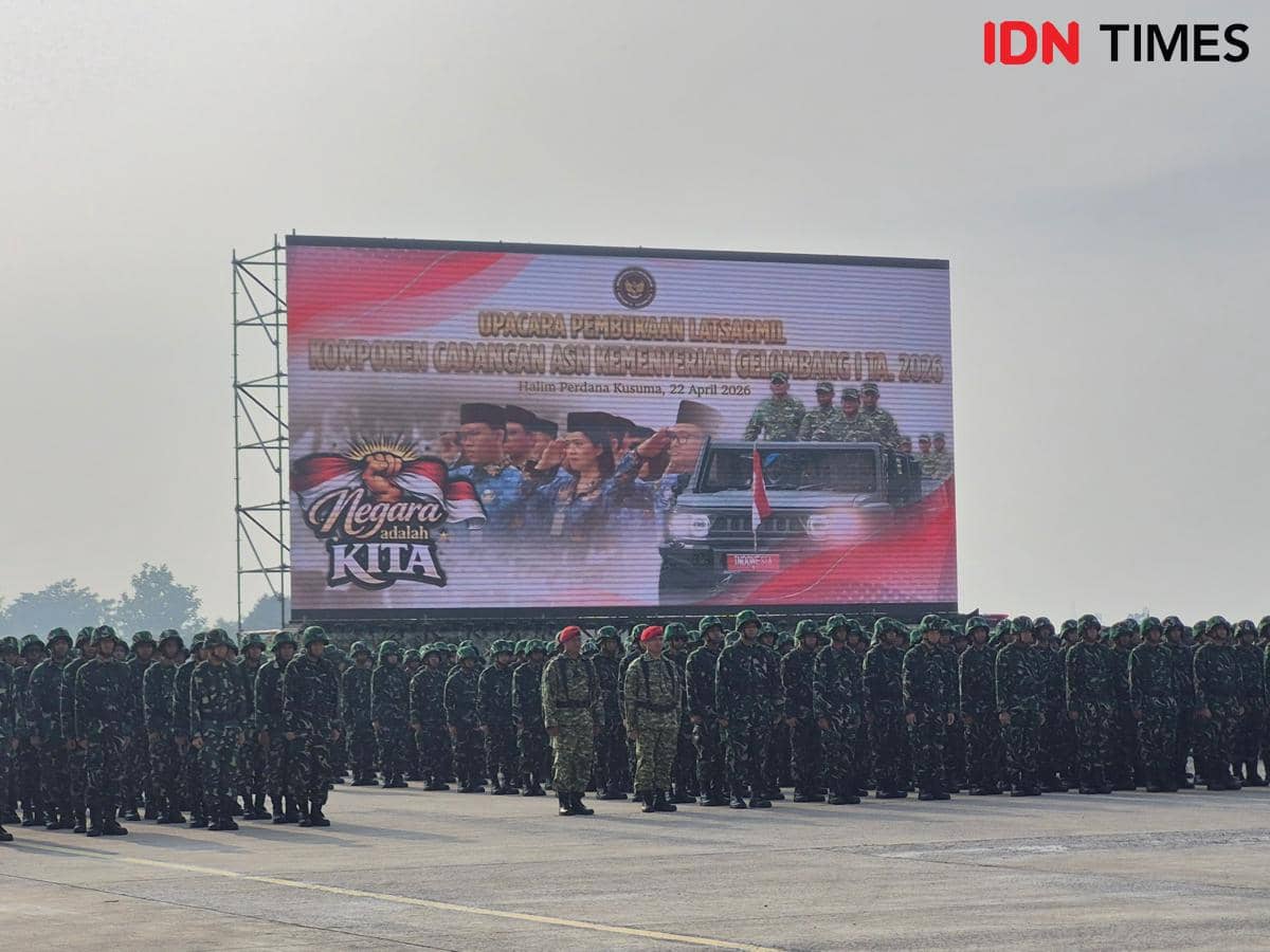 1.773 ASN Mulai Latihan Dasar Militer Komcad Selama 1,5 Bulan