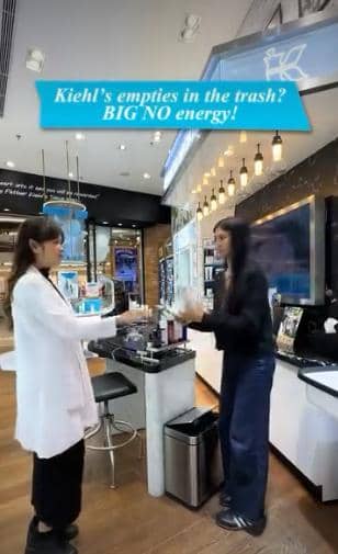 Kiehl's empties (instagram.com/kiehlsid)