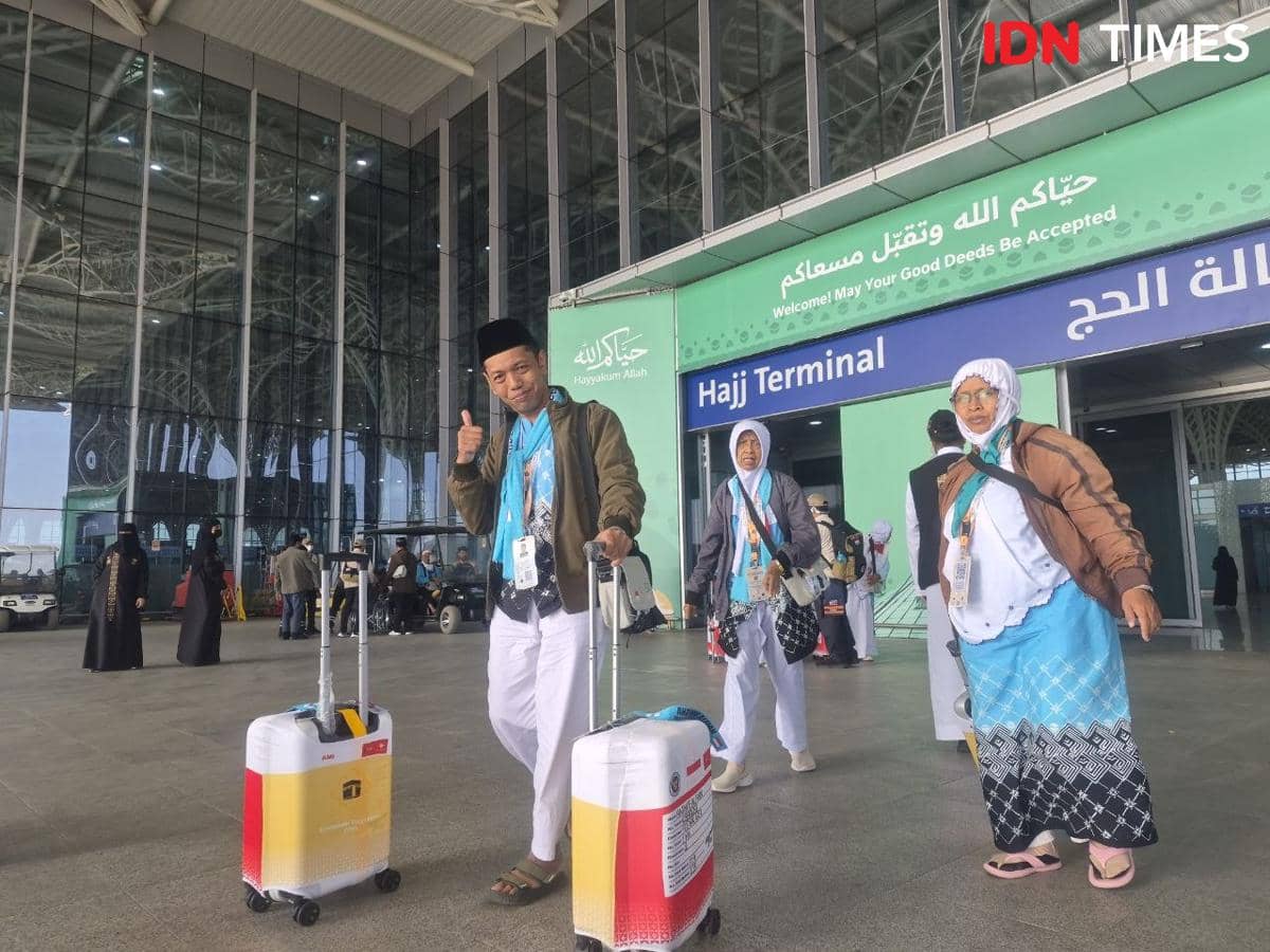 Kloter Pertama Jemaah Haji Indonesia Tiba di Madinah