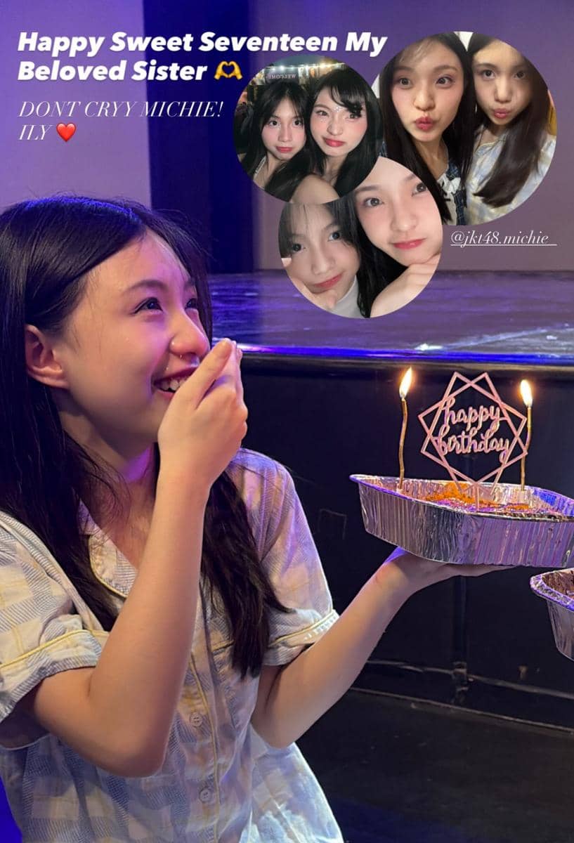 Michie JKT48 ulang tahun ke-17 