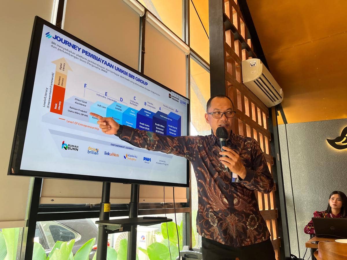Regional Micro Banking Head BRI Region Semarang, Hery Nofriady. (IDN Times/Anggun Puspitoningrum)