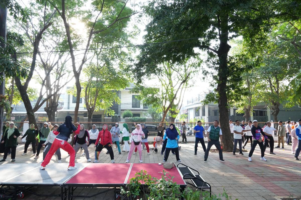 Peresmian Waduk Aneka Elok oleh Wali Kota Jakarta Timur, Munjirin, yang berlokasi di Kelurahan Penggilingan, Kecamatan Cakung, Selasa (21/4/2026). (Dok/jakarta.go.id)