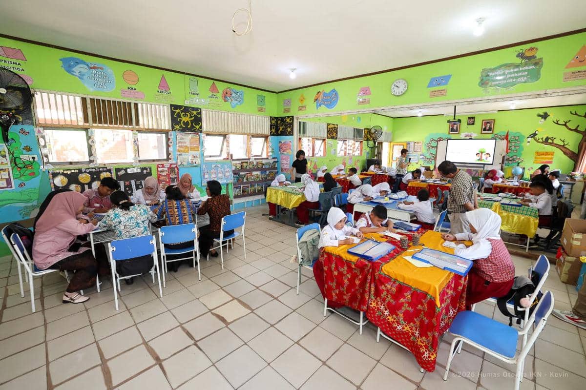 Otorita Ibu Kota Nusantara (IKN) bekerja sama dengan INOVASI (Inovasi untuk Anak Sekolah Indonesia)