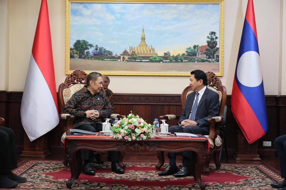 Kunjungi Laos, Wamenlu Anis Bahas Ekonomi dan Tantangan Kawasan