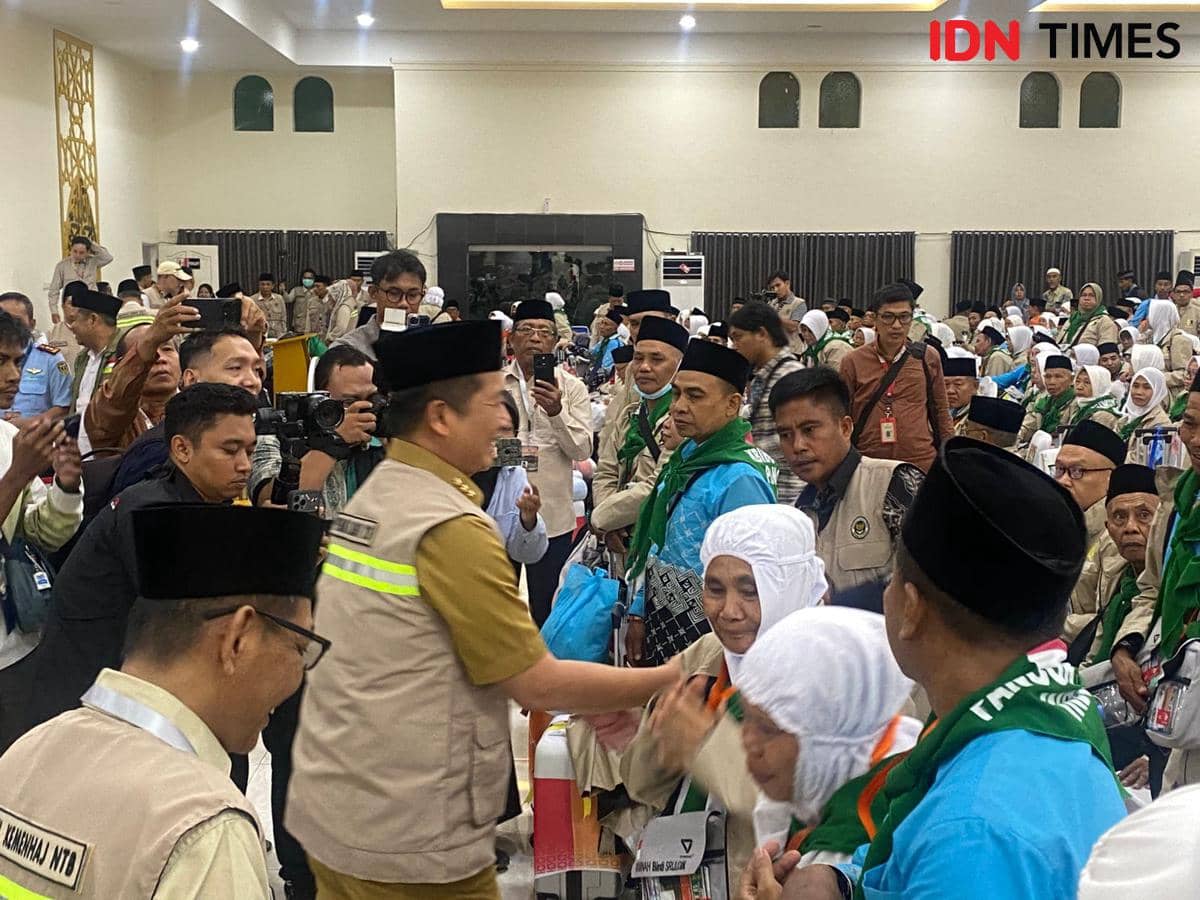 Lepas JCH Kloter 1, Gubernur Titip Doa NTB Dijauhkan dari Bencana