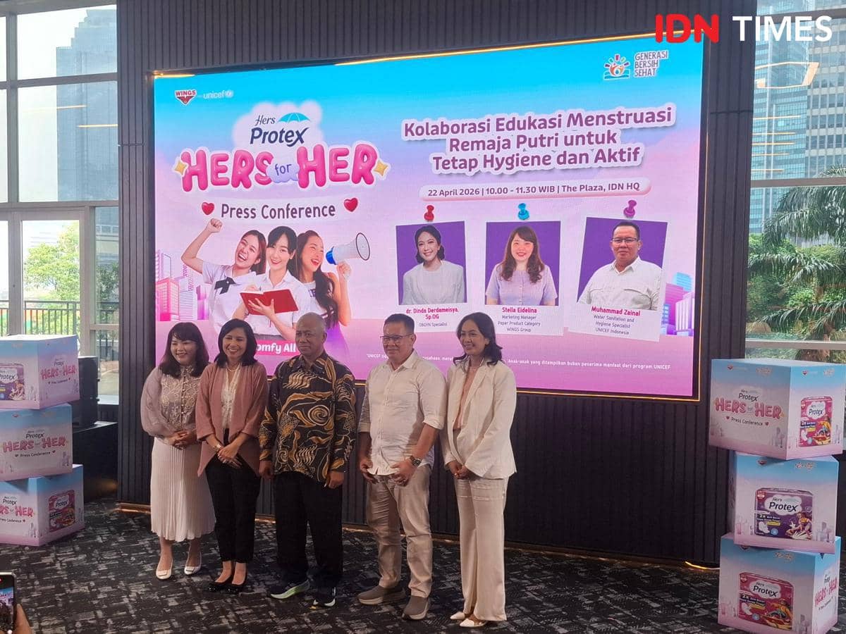 Hers Protex Gelar Edukasi Menstruasi ke Sekolah di Bandung-Makassar