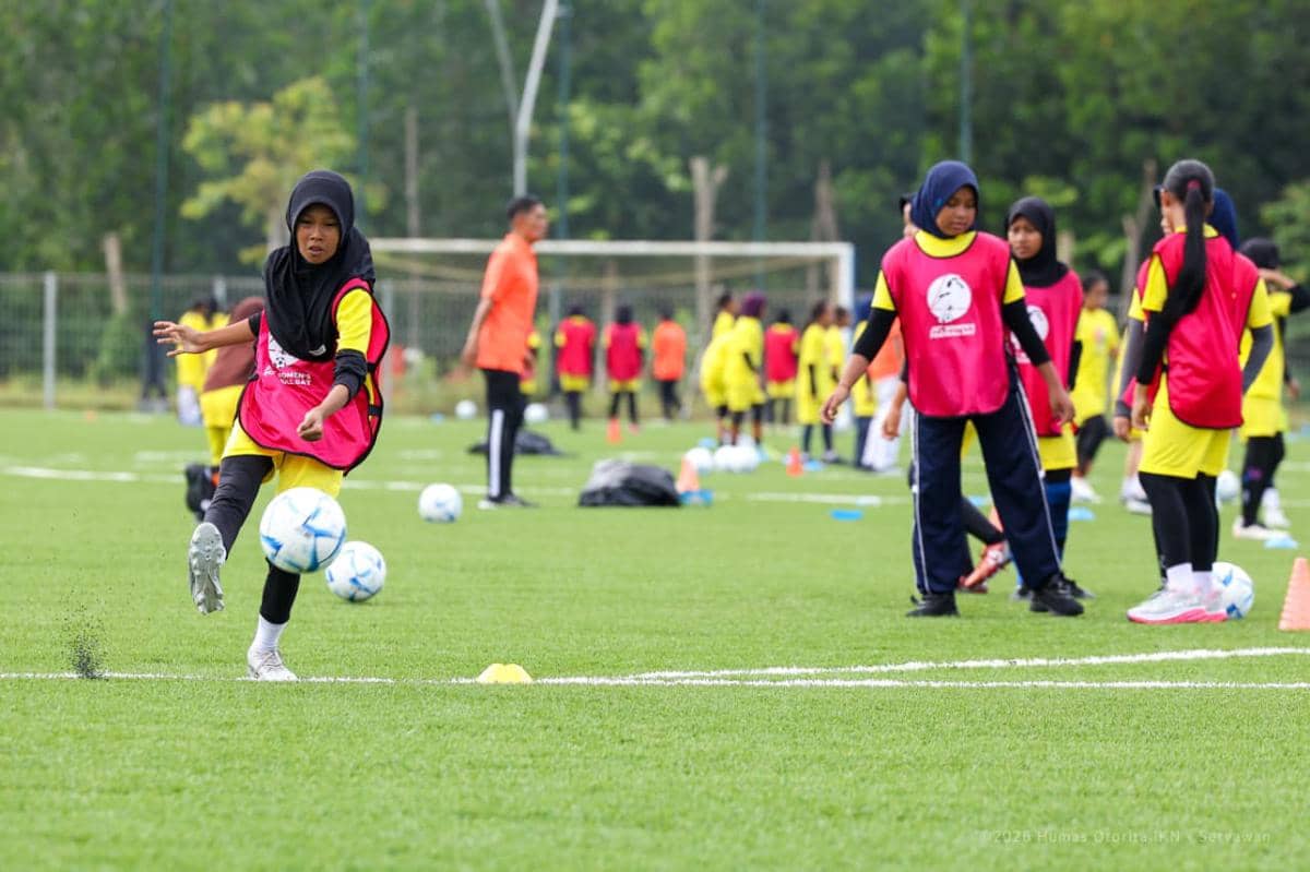 Pembinaan pesepakbola usia dini di IKN
