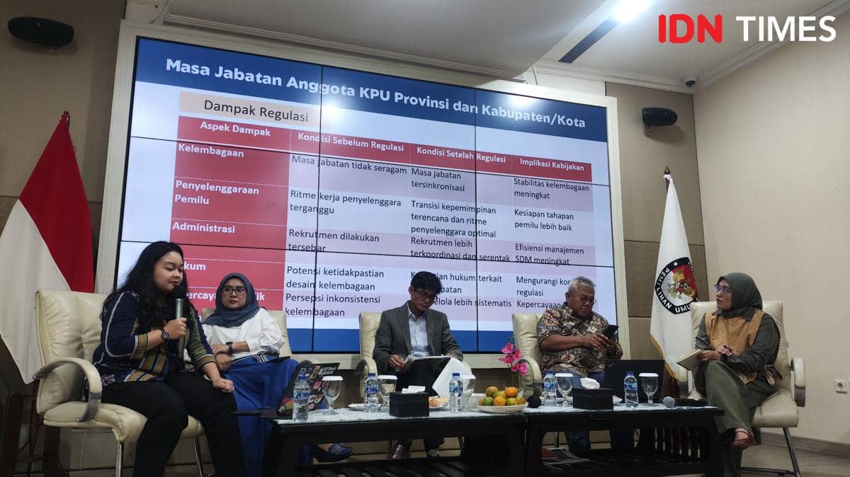 KPU Berisiko Kewalahan Urus Bentroknya Pelaksanaan Seleksi hingga Tahapan