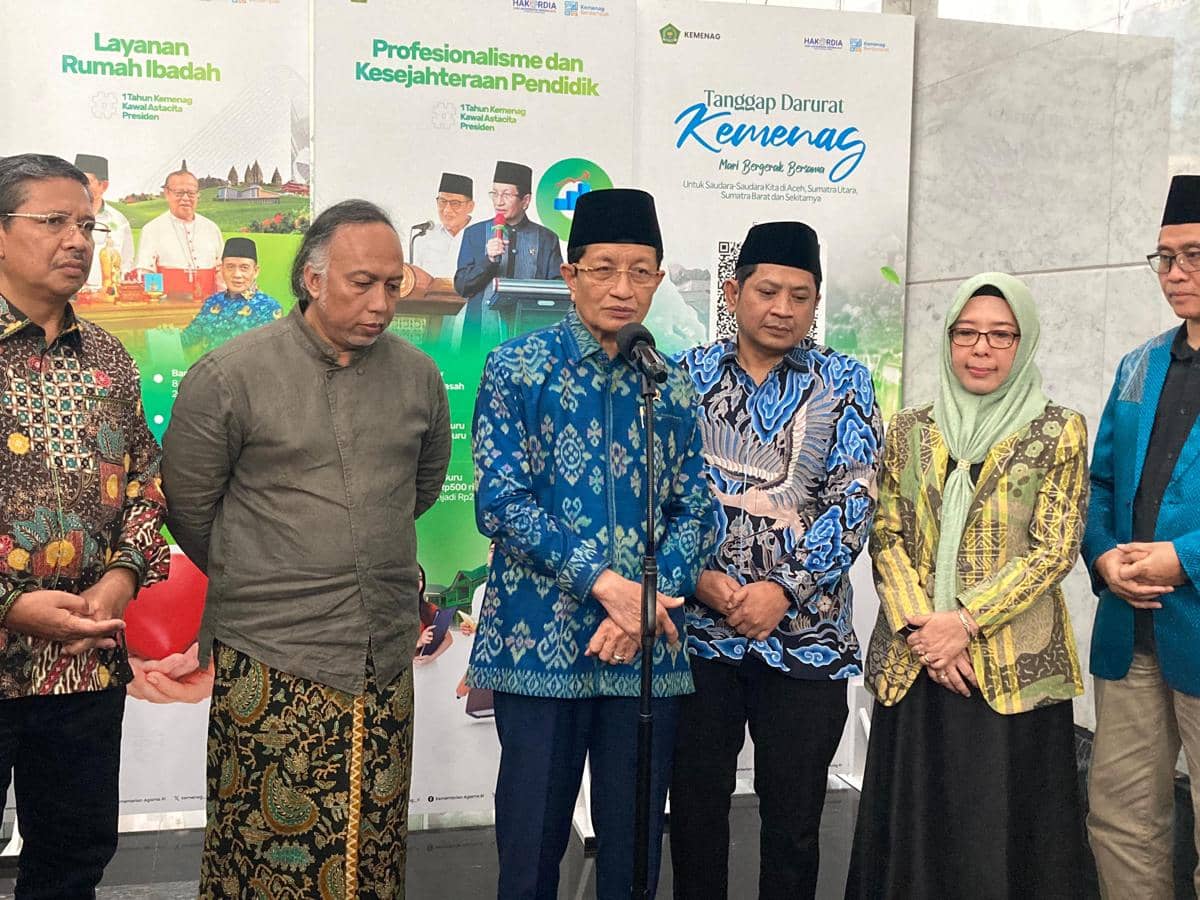 Menteri Agama Nasaruddin Umar (IDN Times/Ilman Nafi'an)