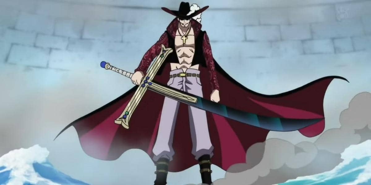 8 Fakta Pedang Yoru Milik Mihawk di One Piece, Pedang Hitam dan Kuat?