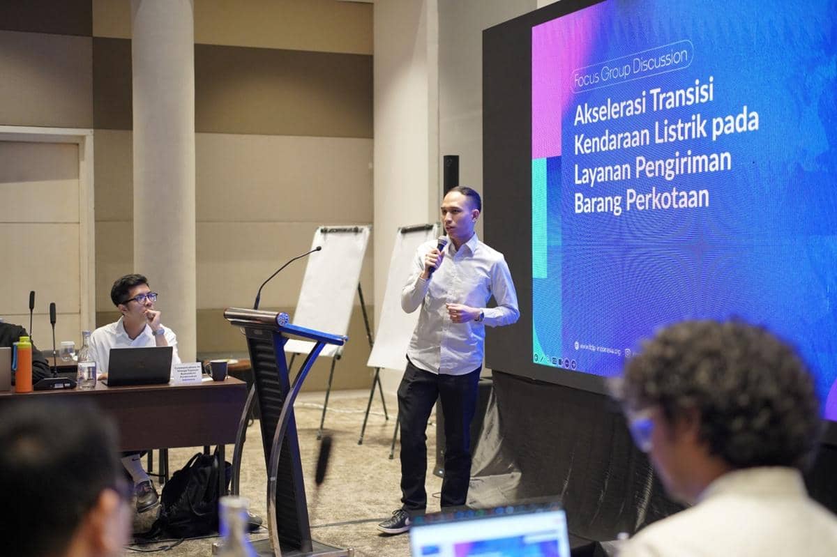 ITDP Indonesia dorong dialog lintas sektor untuk  percepat elektrifikasi logistik perkotaan. (Dok. ITDP)