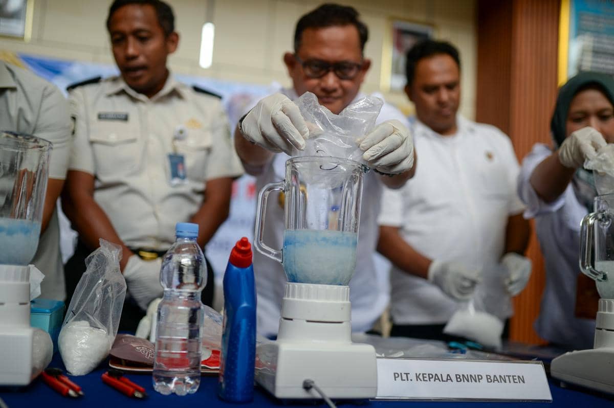 BNNP Banten Gagalkan Penyelundupan 2 Kg Sabu di Bandara Soetta
