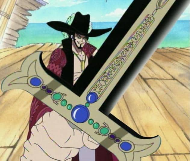 Yoru dan Mihawk di One Piece Versi 4Kids.jpg