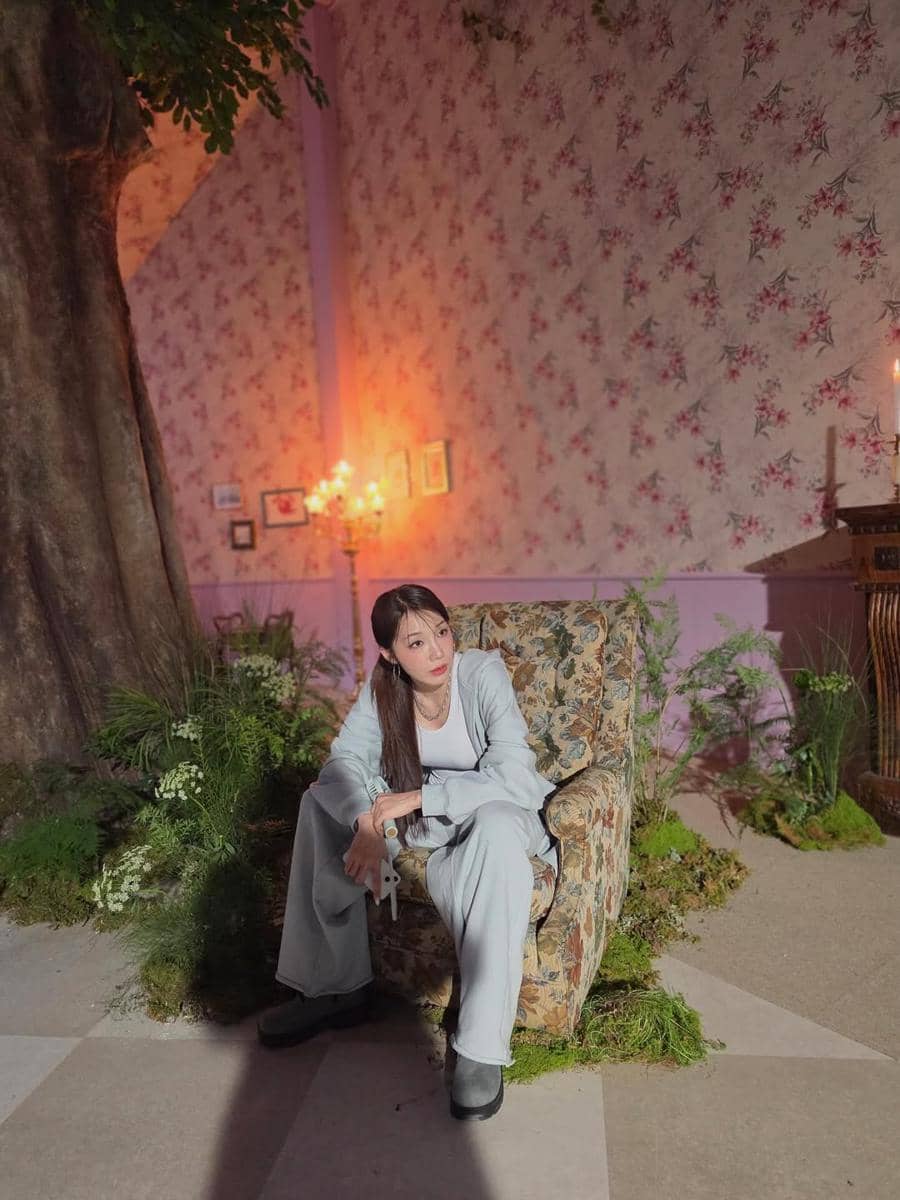 lazy outfit ala Eunji Apink 