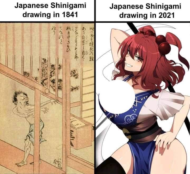 meme anime tentang seni