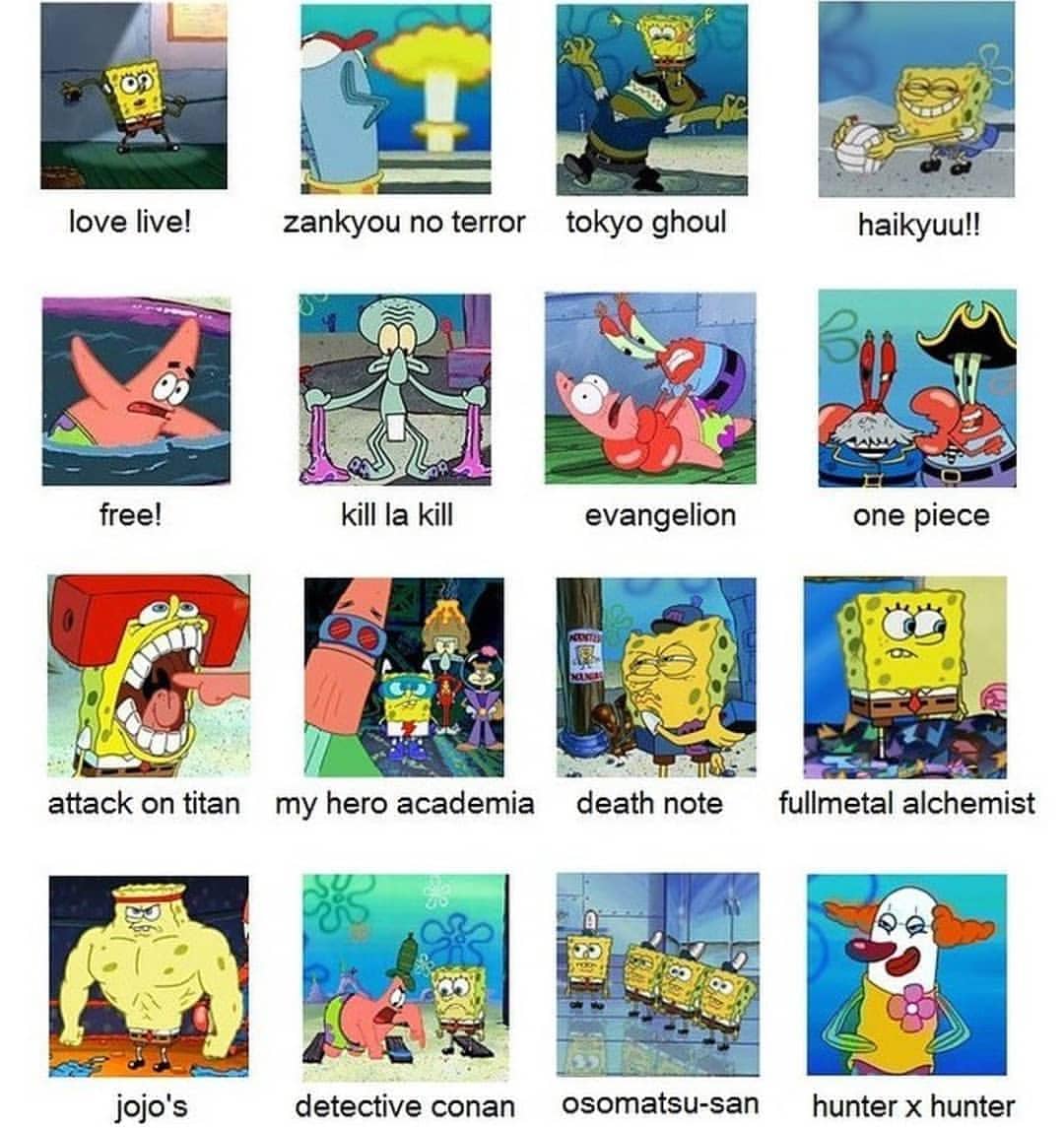 meme kocak tentang judul anime