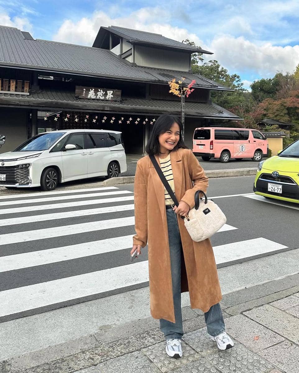 OOTD nuansa cokelat ala selebgram Jesica Ceren 