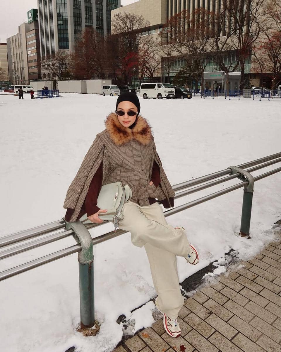 OOTD Musim Dingin ala Tantri Namirah