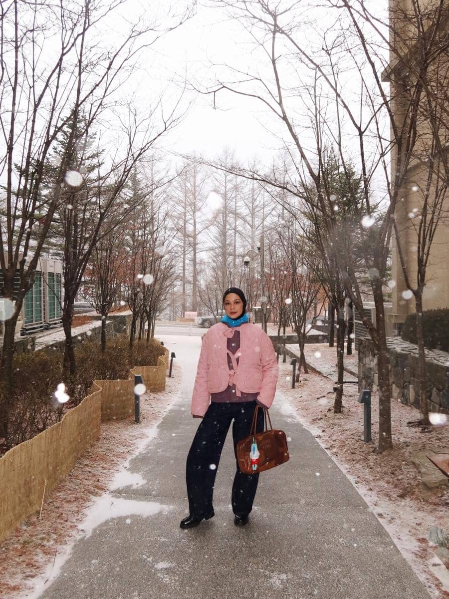 OOTD Musim Dingin ala Tantri Namirah