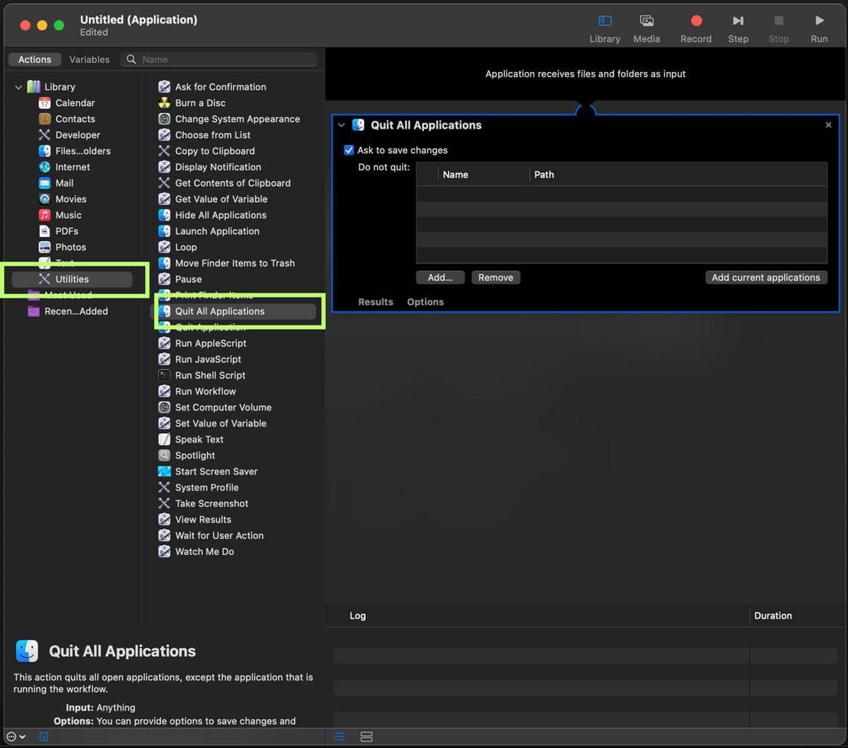 ilustrasi mematikan Running Apps