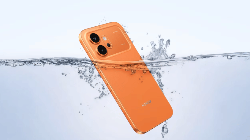 ilustrasi HONOR 600 yang tahan air 