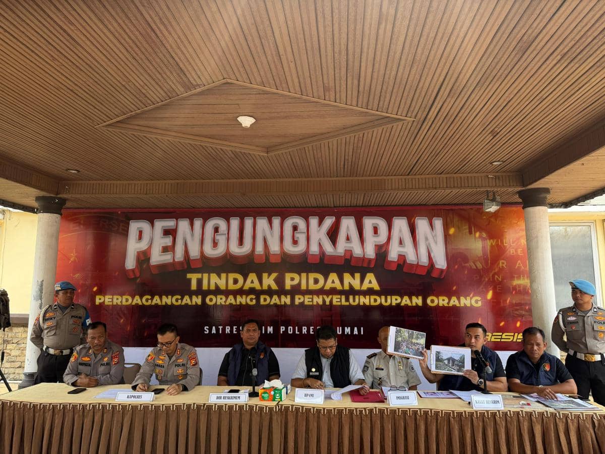 Polisi Tangkap 2 Pelaku Penyelundupan Pekerja Ilegal di Dumai 