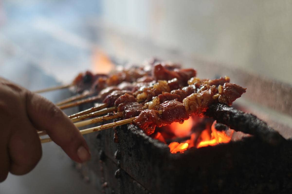 ilustrasi sate