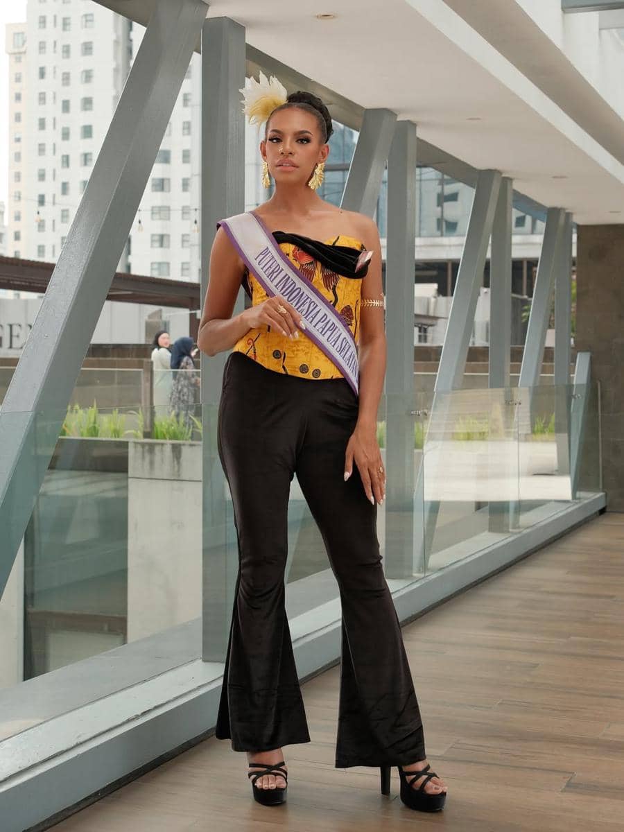 baju etnik dari finalist Puteri Indonesia 2026