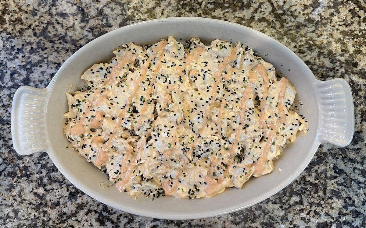 ilustrasi cara membuat sushi taco rumahan