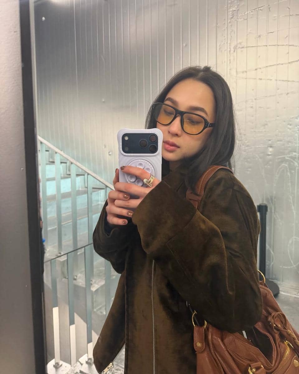 Agatha Pricilla saat kulineran di Seoul