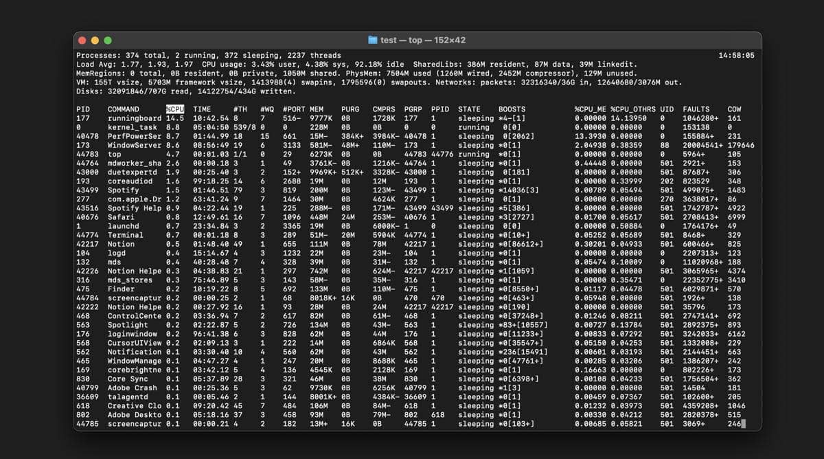 ilustrasi mematikan Running Apps