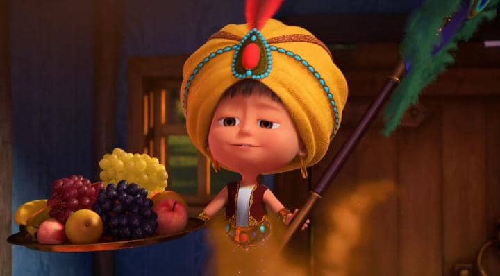 karakter Genie dalam Masha and The Bear