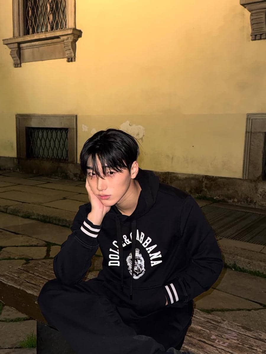 Potret San ATEEZ 
