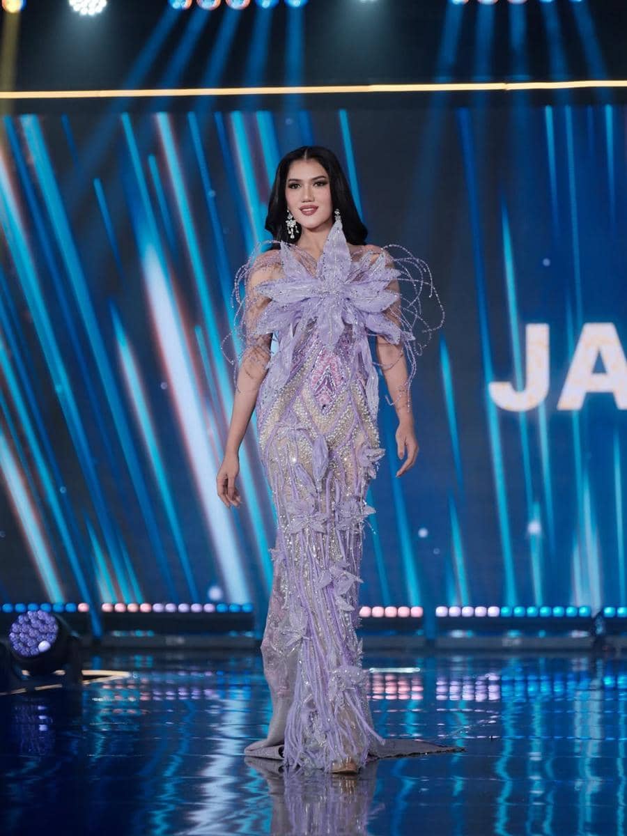 evening gown finalis Puteri Indonesia 2026 Kepulauan Sumatra
