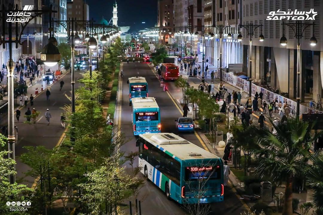 bus umum dari SAPTCO (instagram.com/saptcosa)