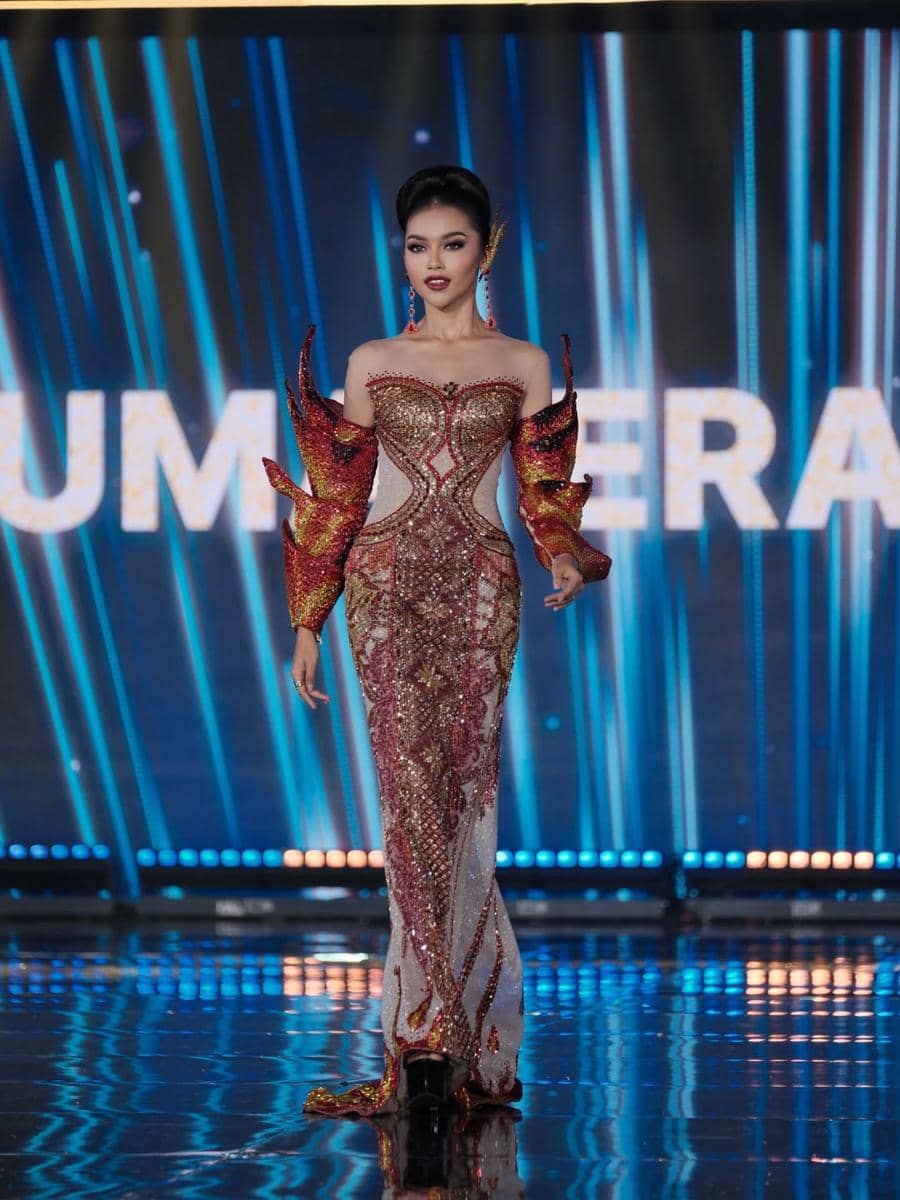 evening gown finalis Puteri Indonesia 2026 Kepulauan Sumatra 