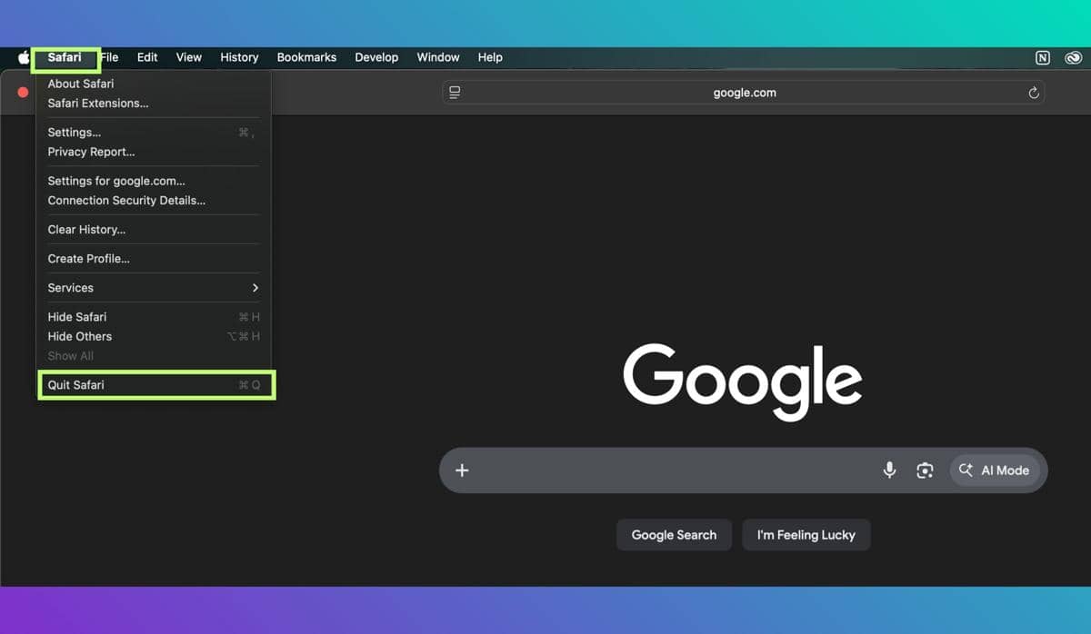 ilustrasi mematikan Running Apps