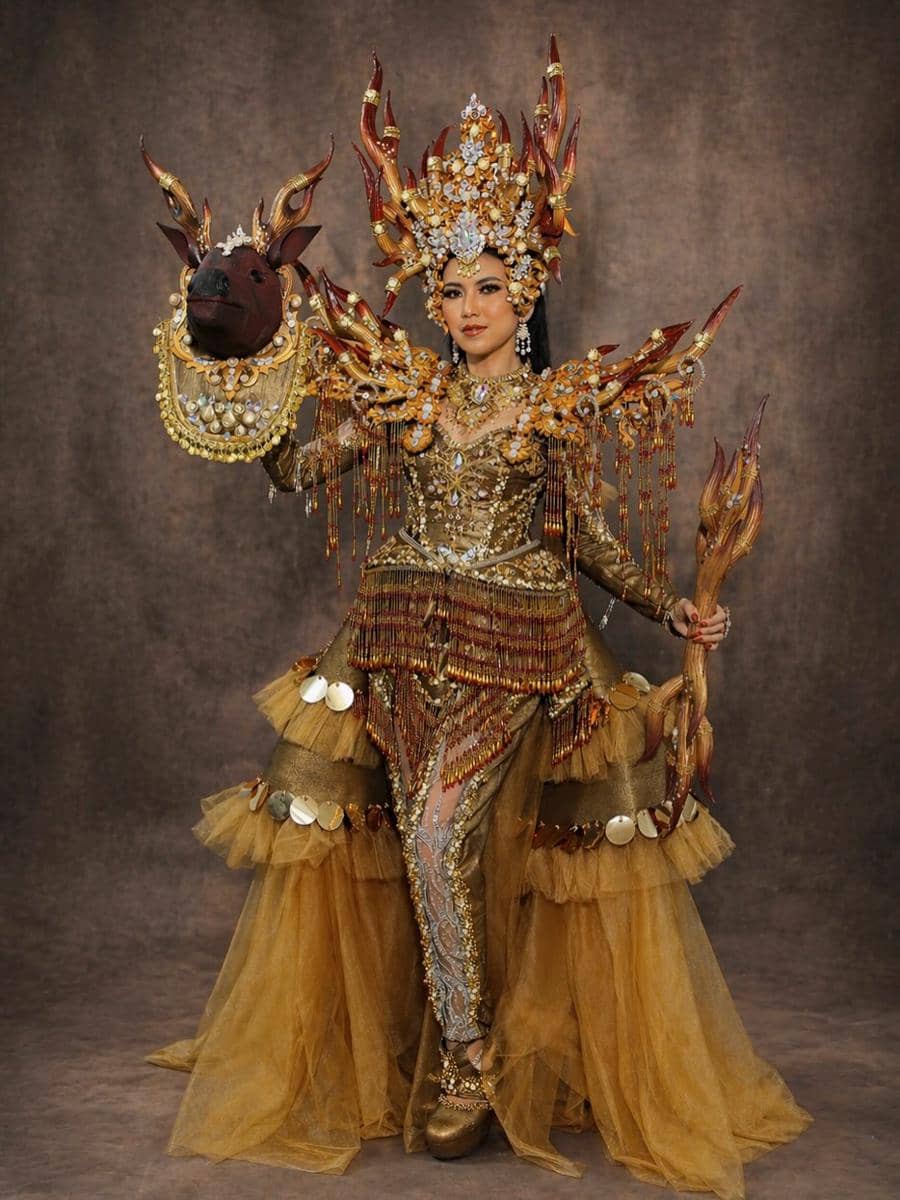 kostum tradisional Finalis Puteri Indonesia 2026 