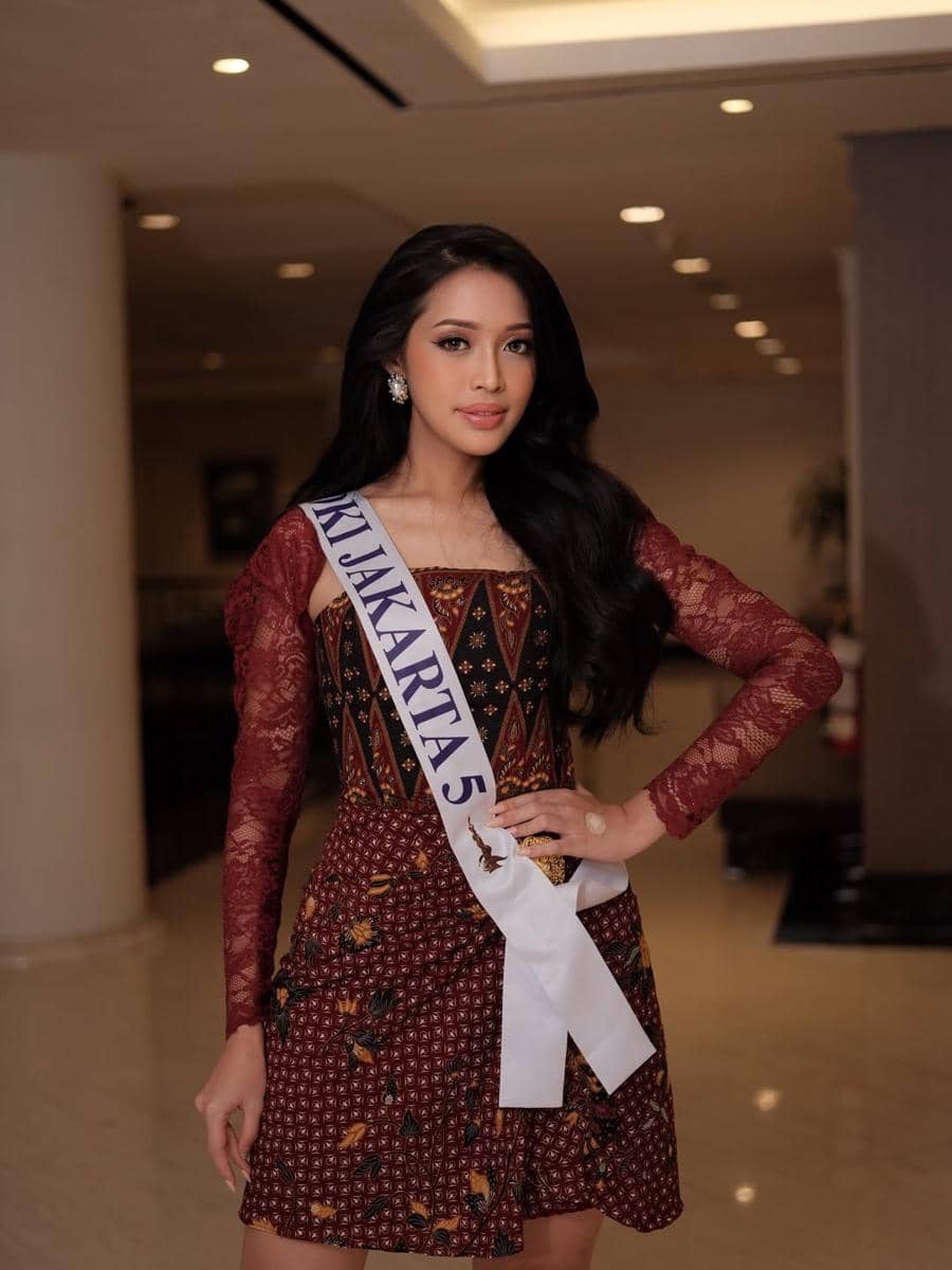 baju etnik dari finalist Puteri Indonesia 2026
