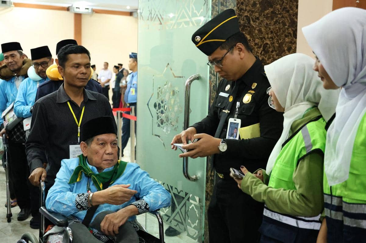 Keberangkatan Jemaah Haji Kloter I Lancar, Bukti Kolaborasi Lintas Sektoral