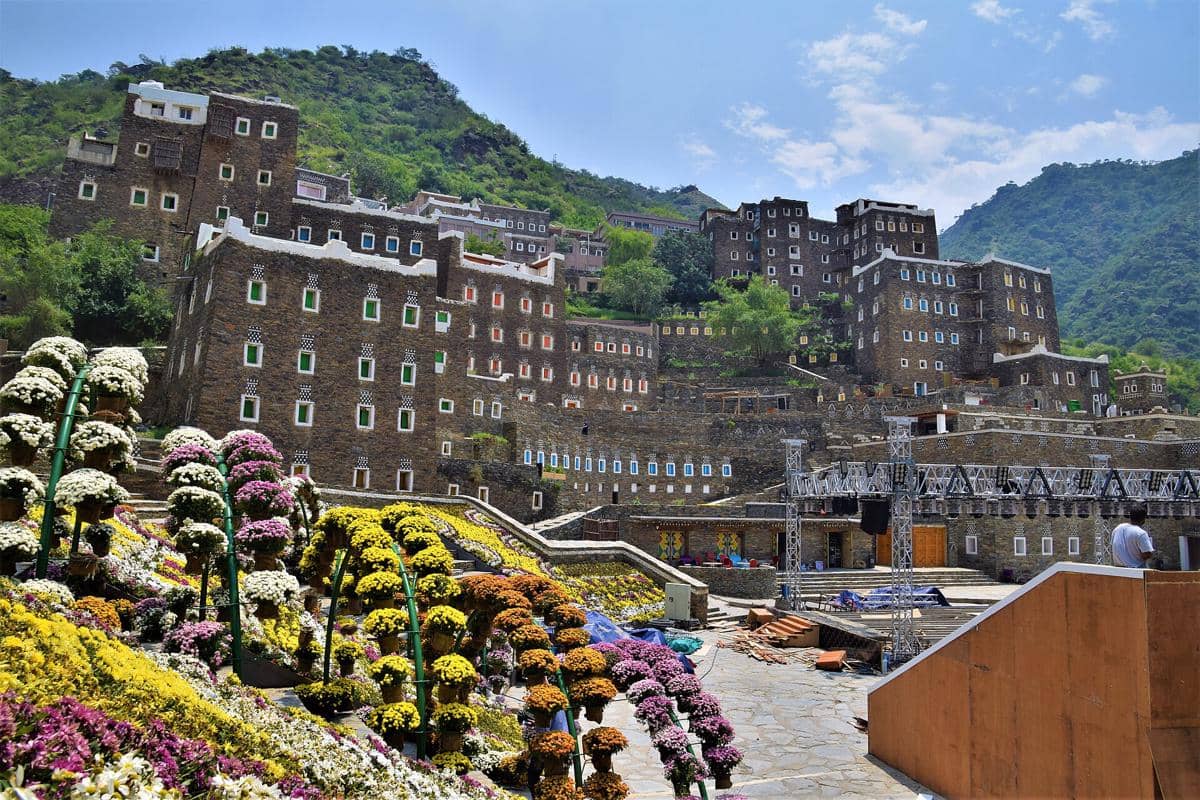 Potret kawasan Asir Mountains